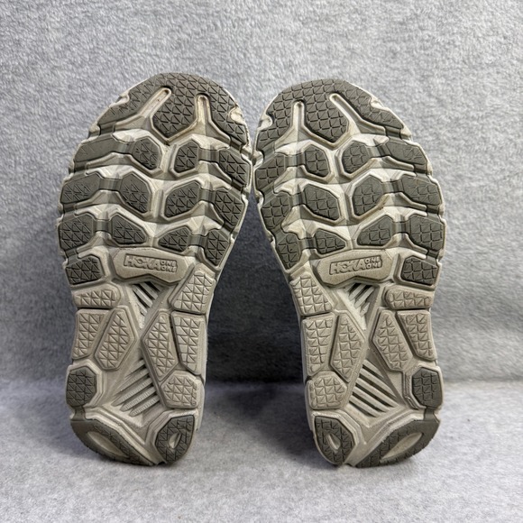 Hoka One One Clifton LS Womens Running Shoes Size 7.5 Grey Sneakers 1141550 STGL - Picture 8 of 10
